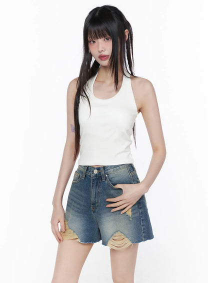 Basic Halter Neck Tank CU519