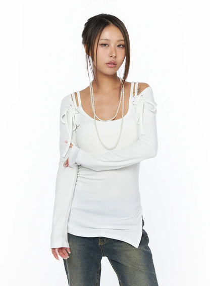 Chic Layered Bolero Top Set CA517