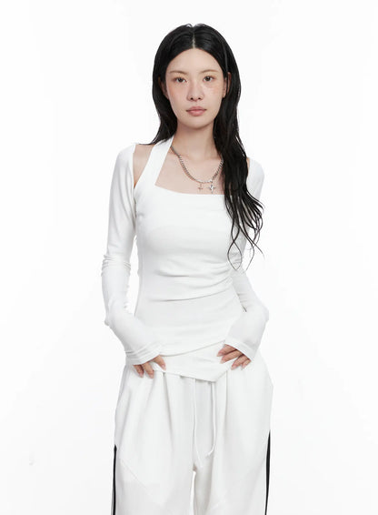 Chic Halter and Bolero Set CS526