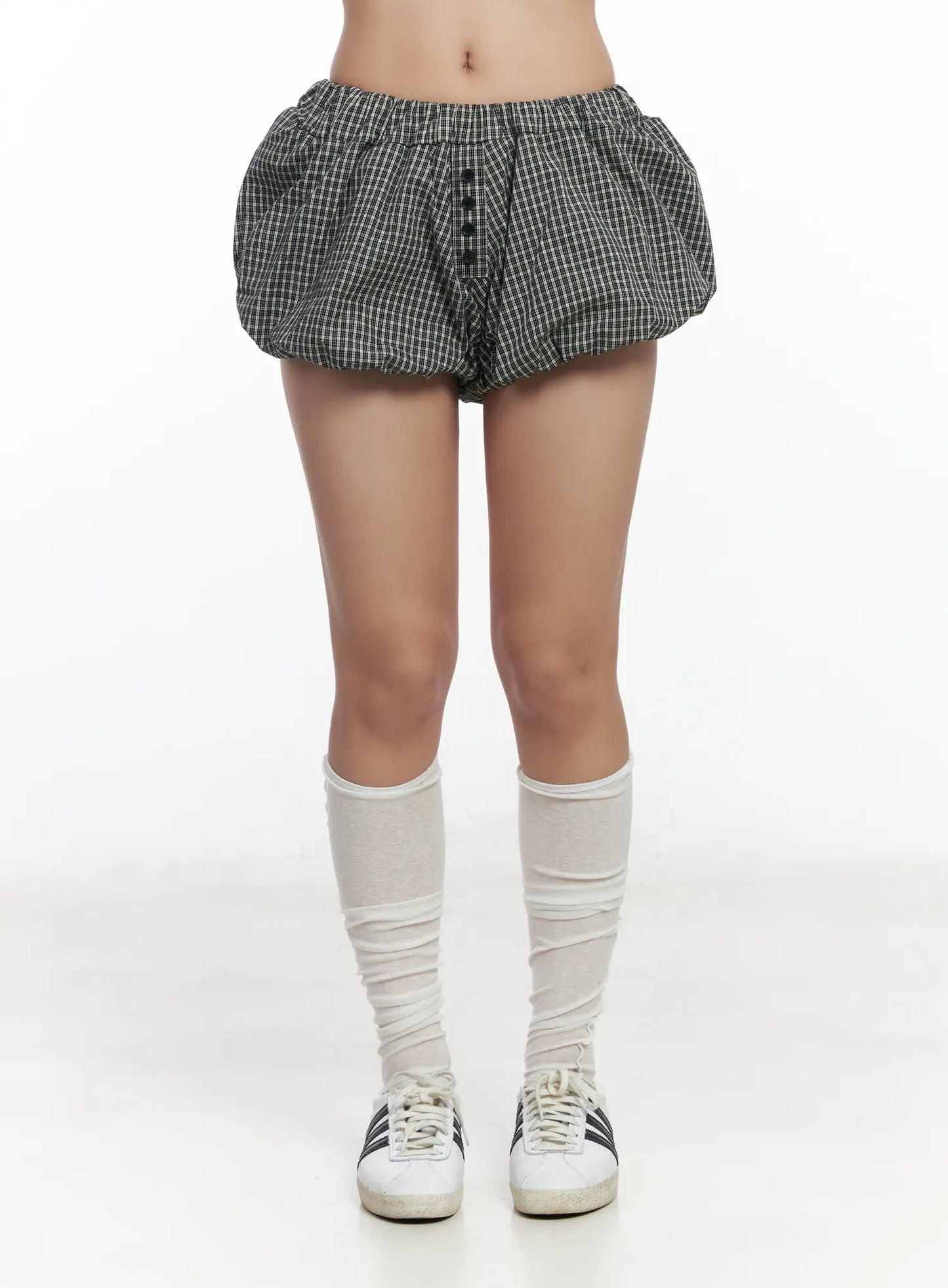 Checkered Balloon Shorts CF503