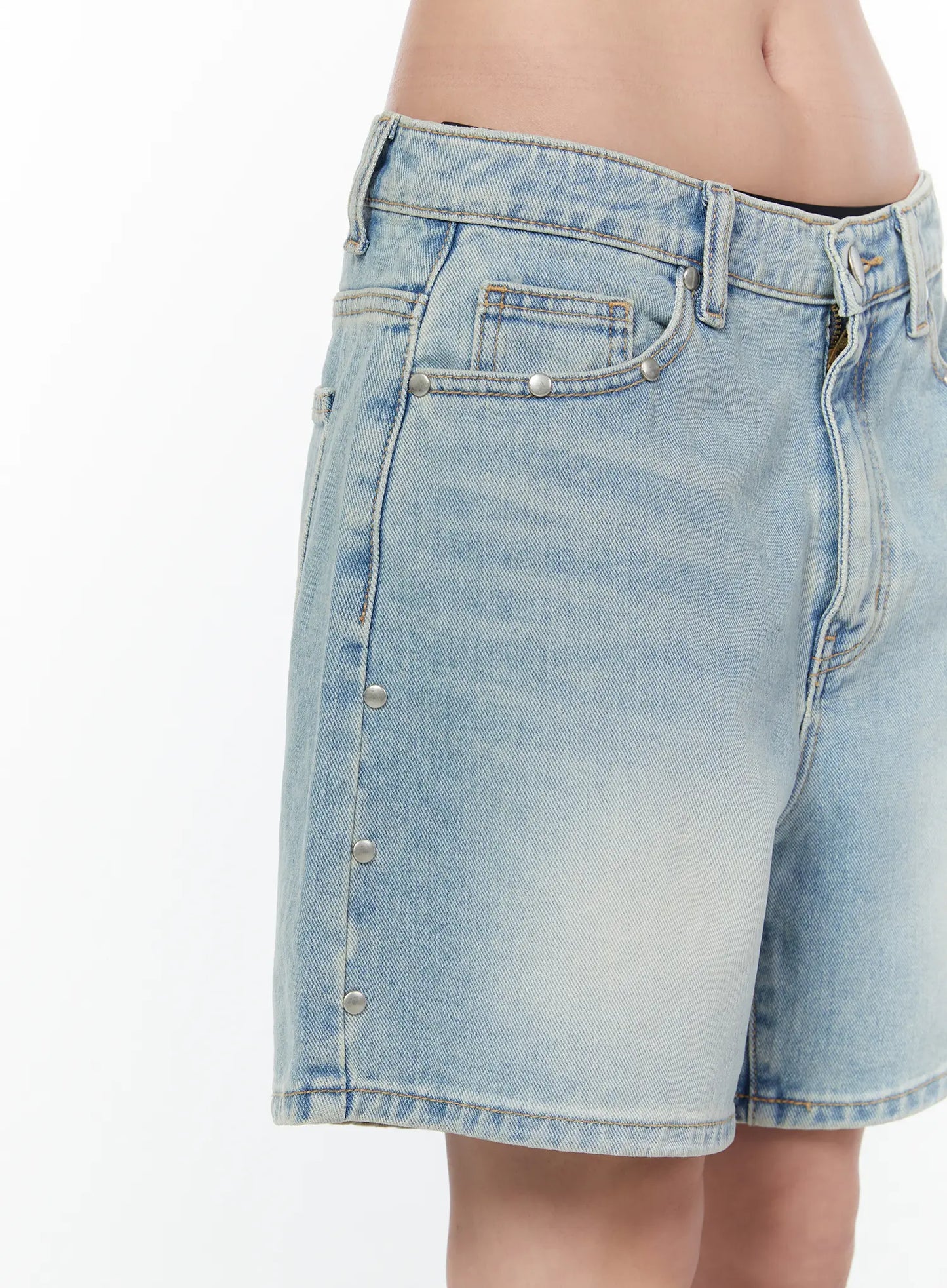 Adair Washed Wide Leg Jorts CY515