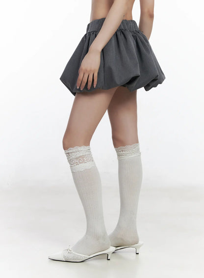 Bubble Mini Skirt CJ527