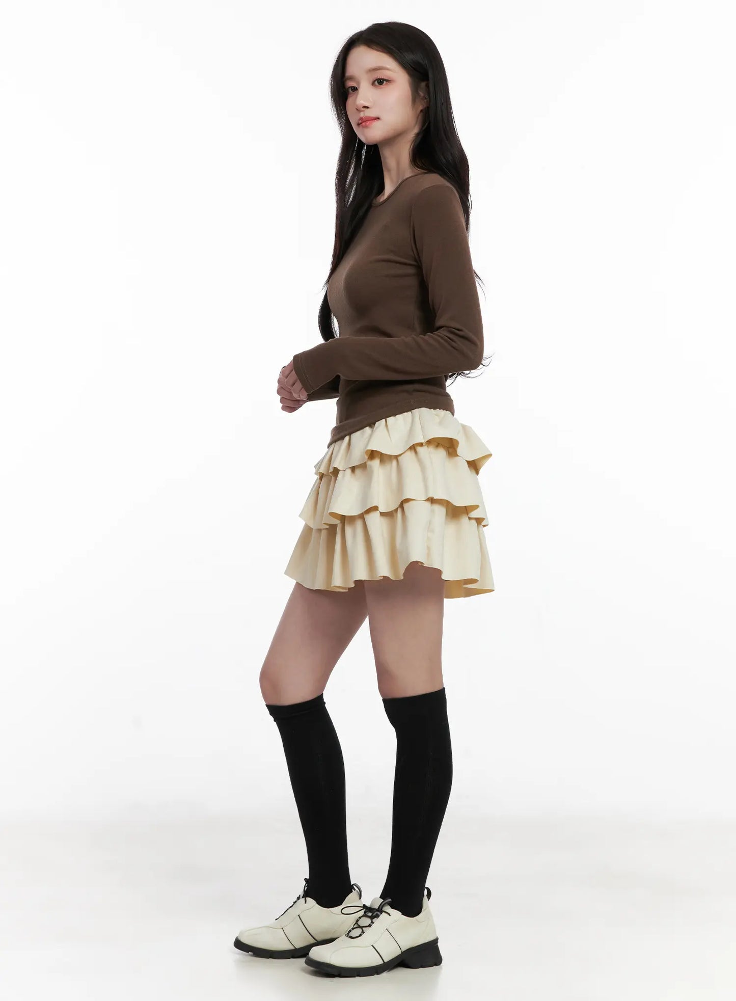 Casual Round Neck Long Sleeve CN526