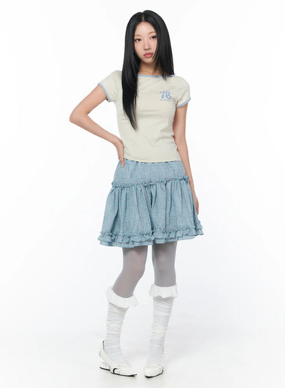 Chic Slim Fit Graphic Tee CY513