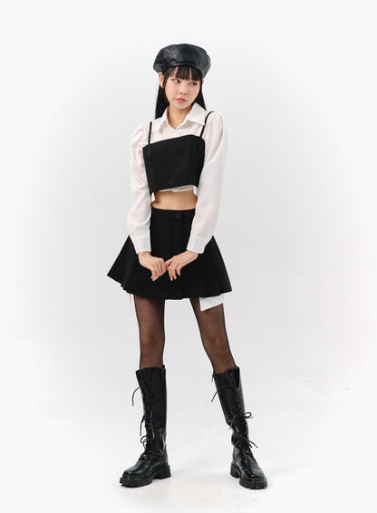 Bustier and Mini Skirt Set IS321