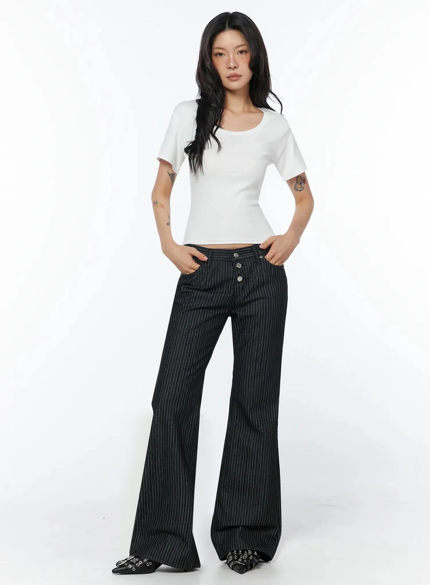 Casual Round Neck Short Sleeve Top IU508