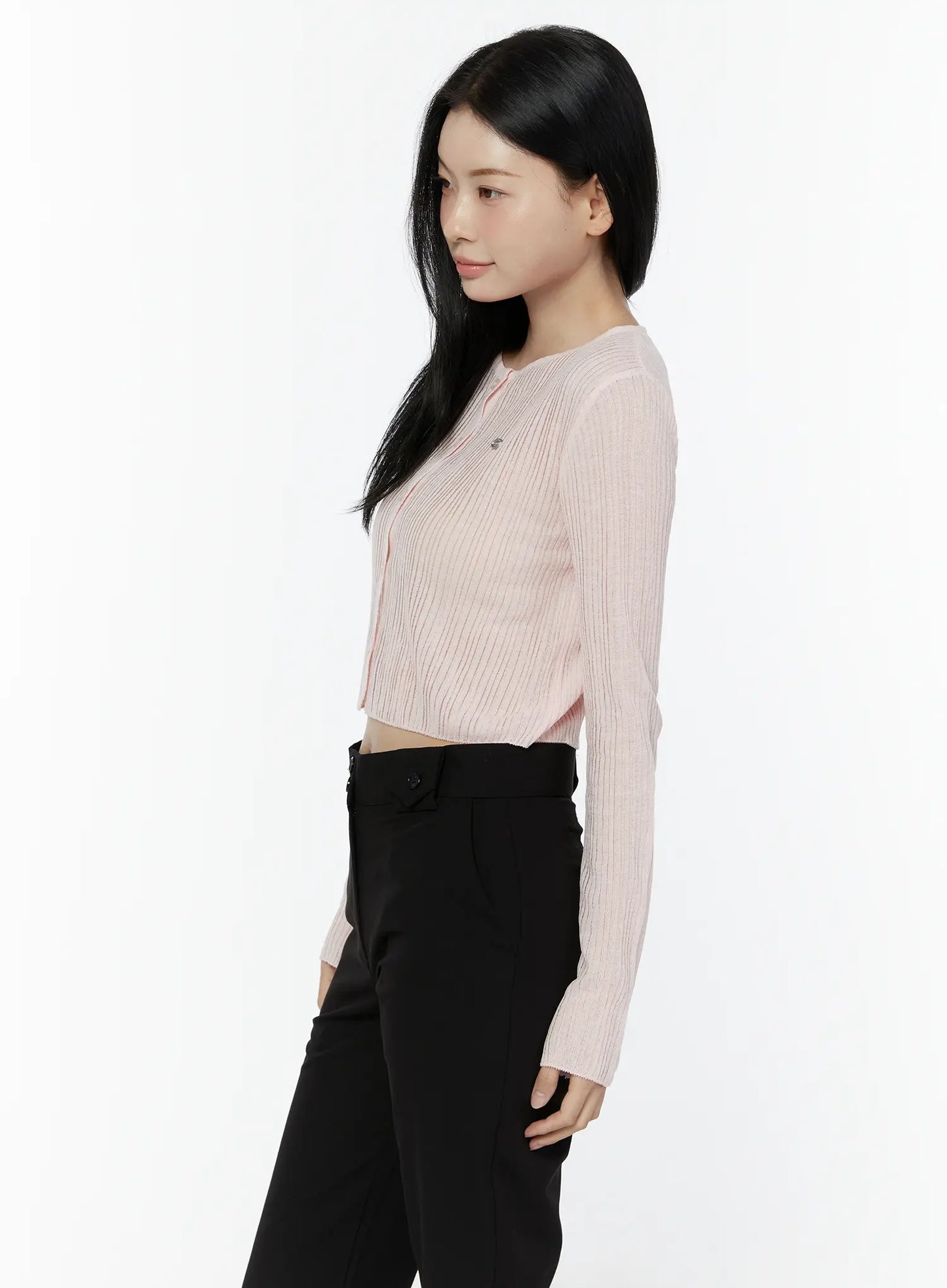 Basic Cropped Cardigan IU505