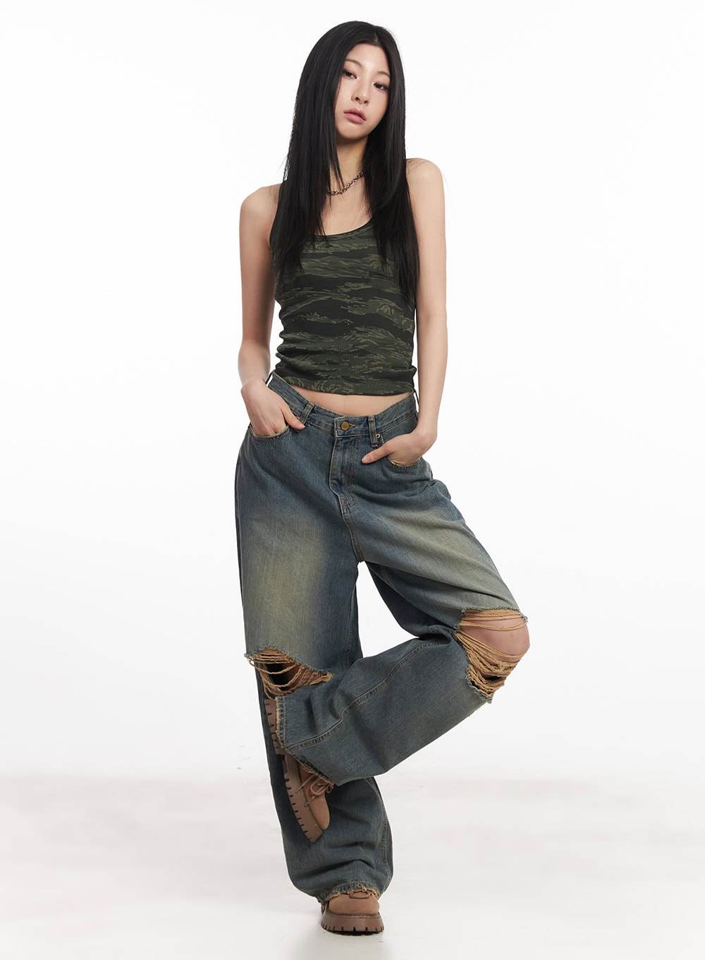Camo Chic Tank Top CA514
