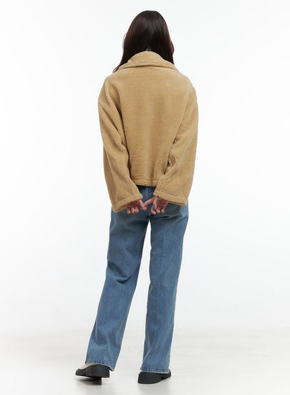 Aubrey Washed Classic Straight-Fit Jeans OO421
