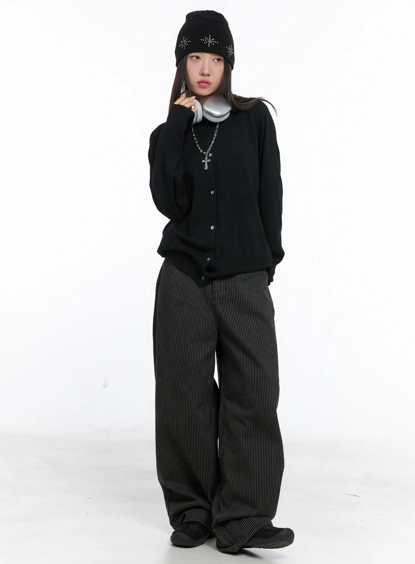 Casual Hooded Knit Cardigan CS503