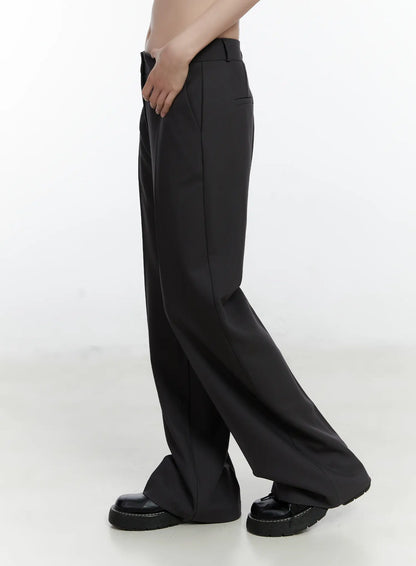 Classic Straight-Leg Trousers F502
