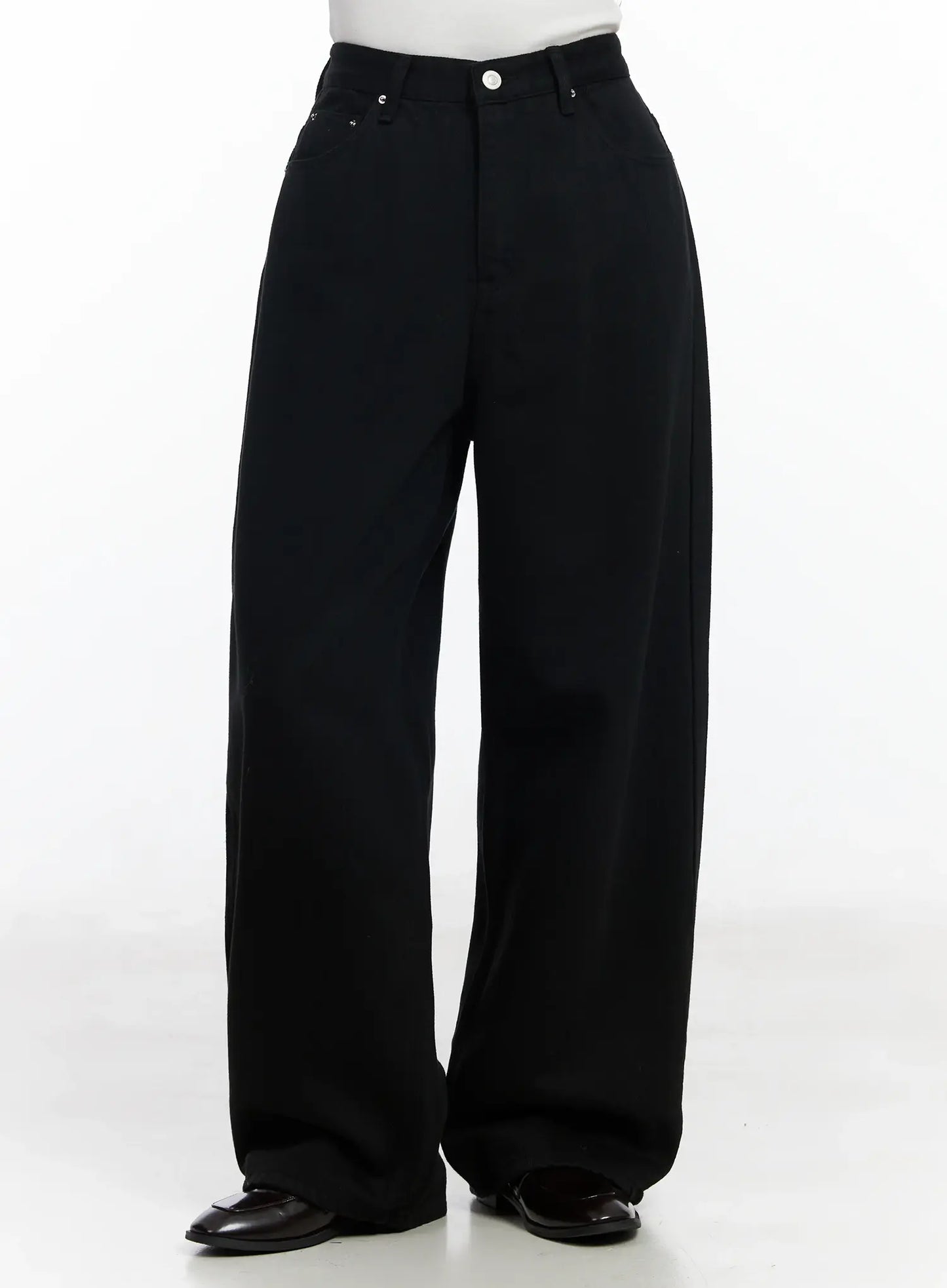 Basic Wide Leg Pants IJ529