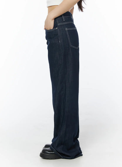 Aeri Non-Fade Relaxed Jeans CD805