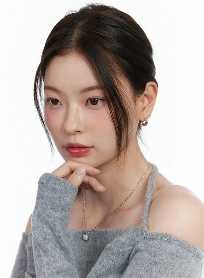 Basic Ring Earrings IN510