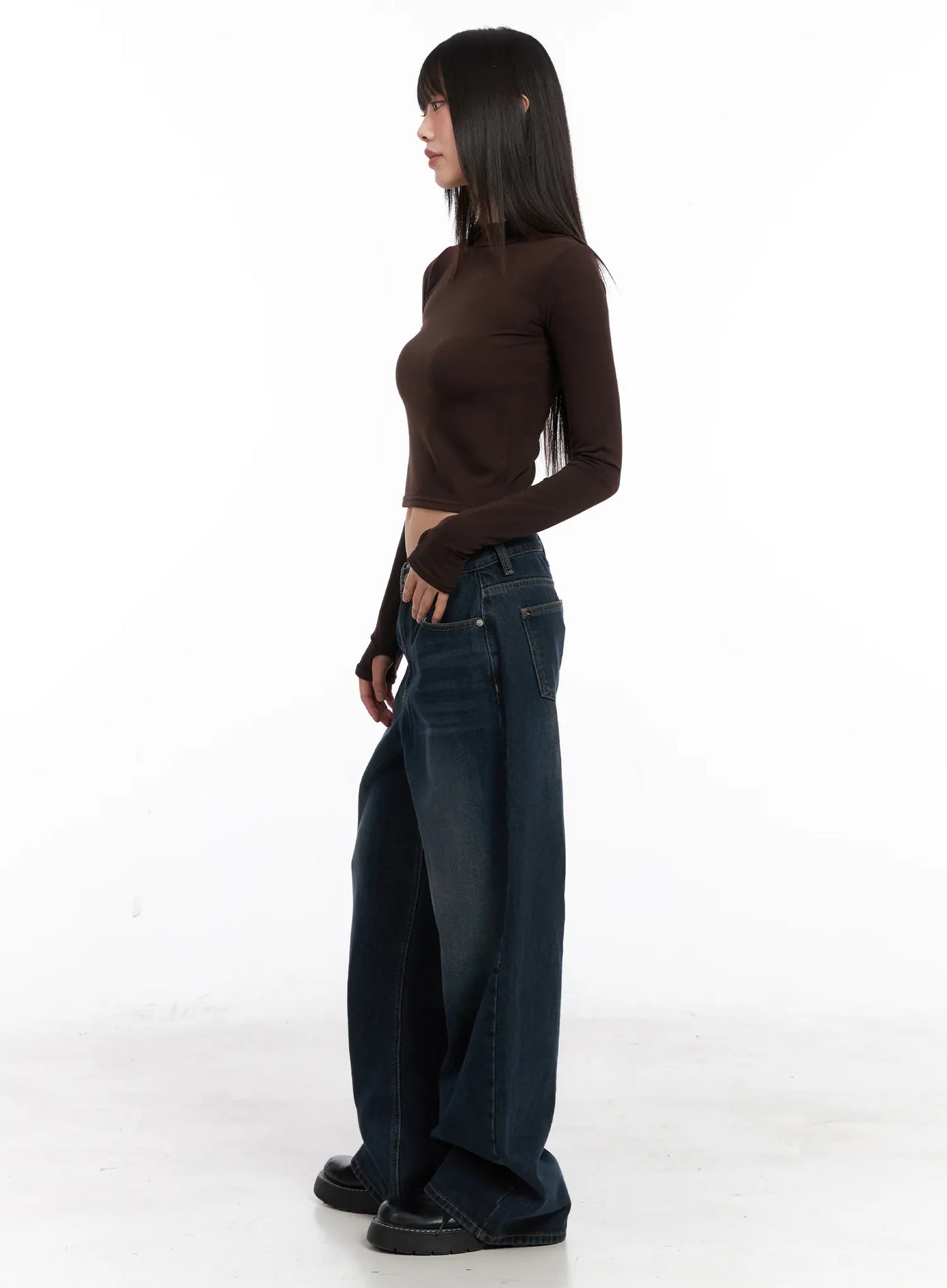 Basic Thermal Turtleneck Top CN520