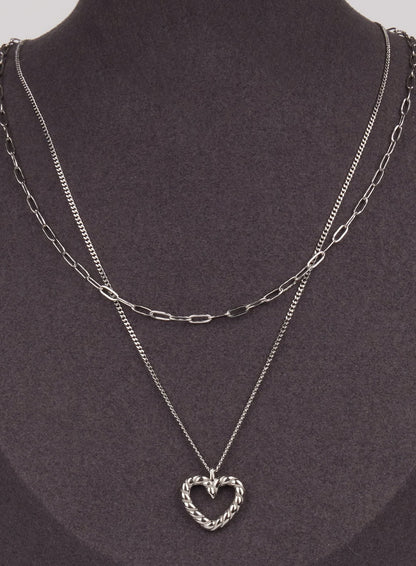 Amour Lovely Double Layer Necklace IM531