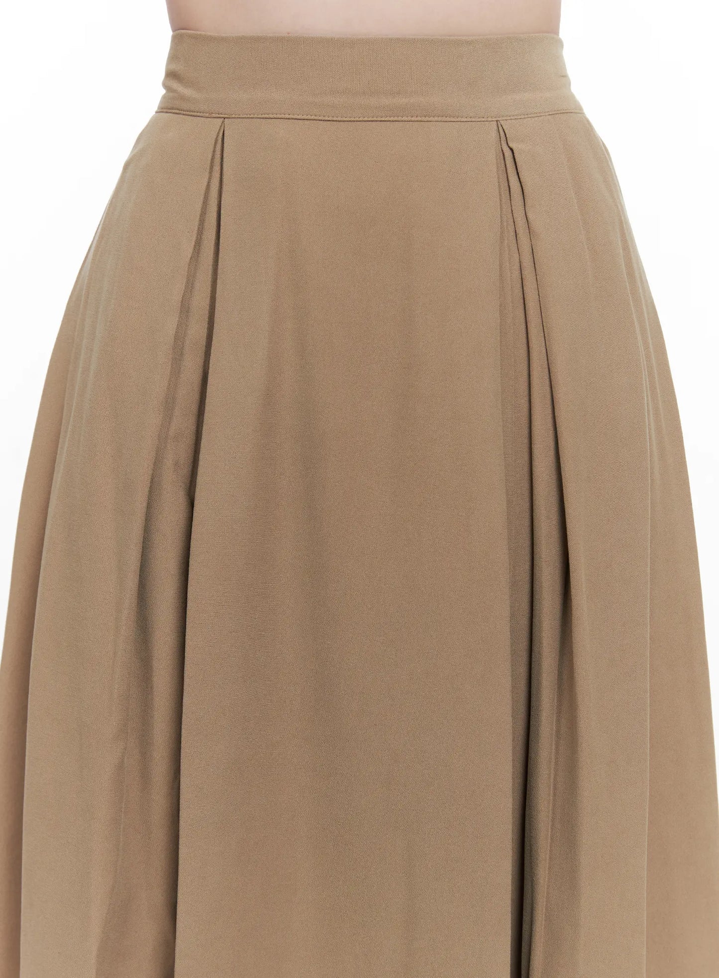 Classic Pintuck Maxi Skirt CO531