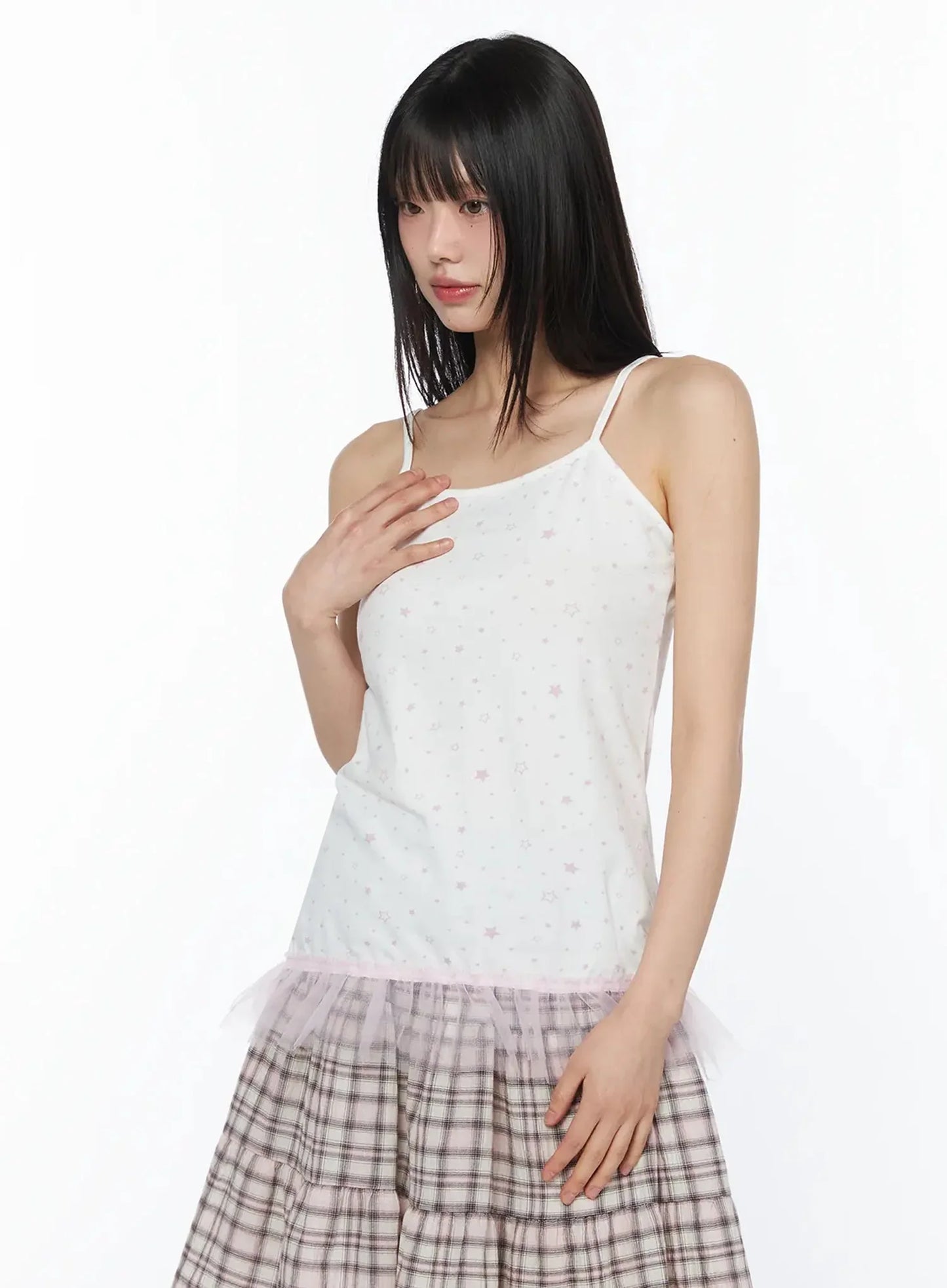 Chic Graphic Print Tank Top IY526