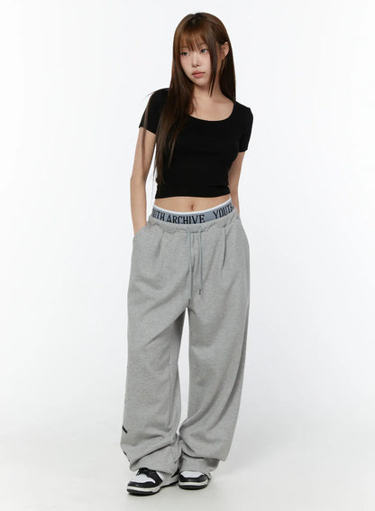 Basic U-Neck Crop Tee CY518