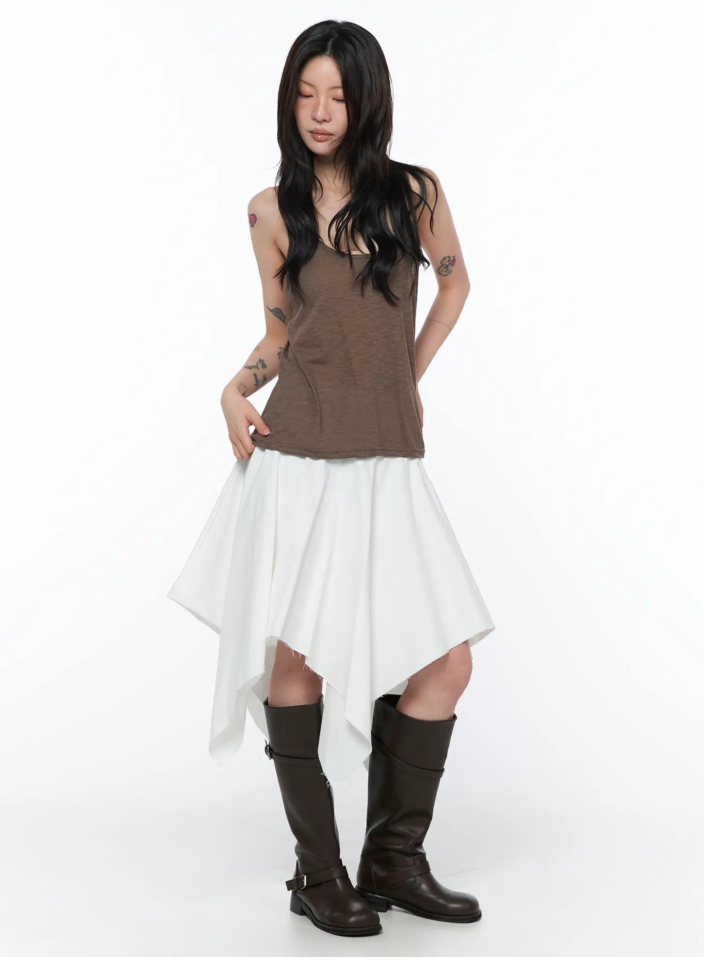 Basic Loose-Fit Tank Top CA527