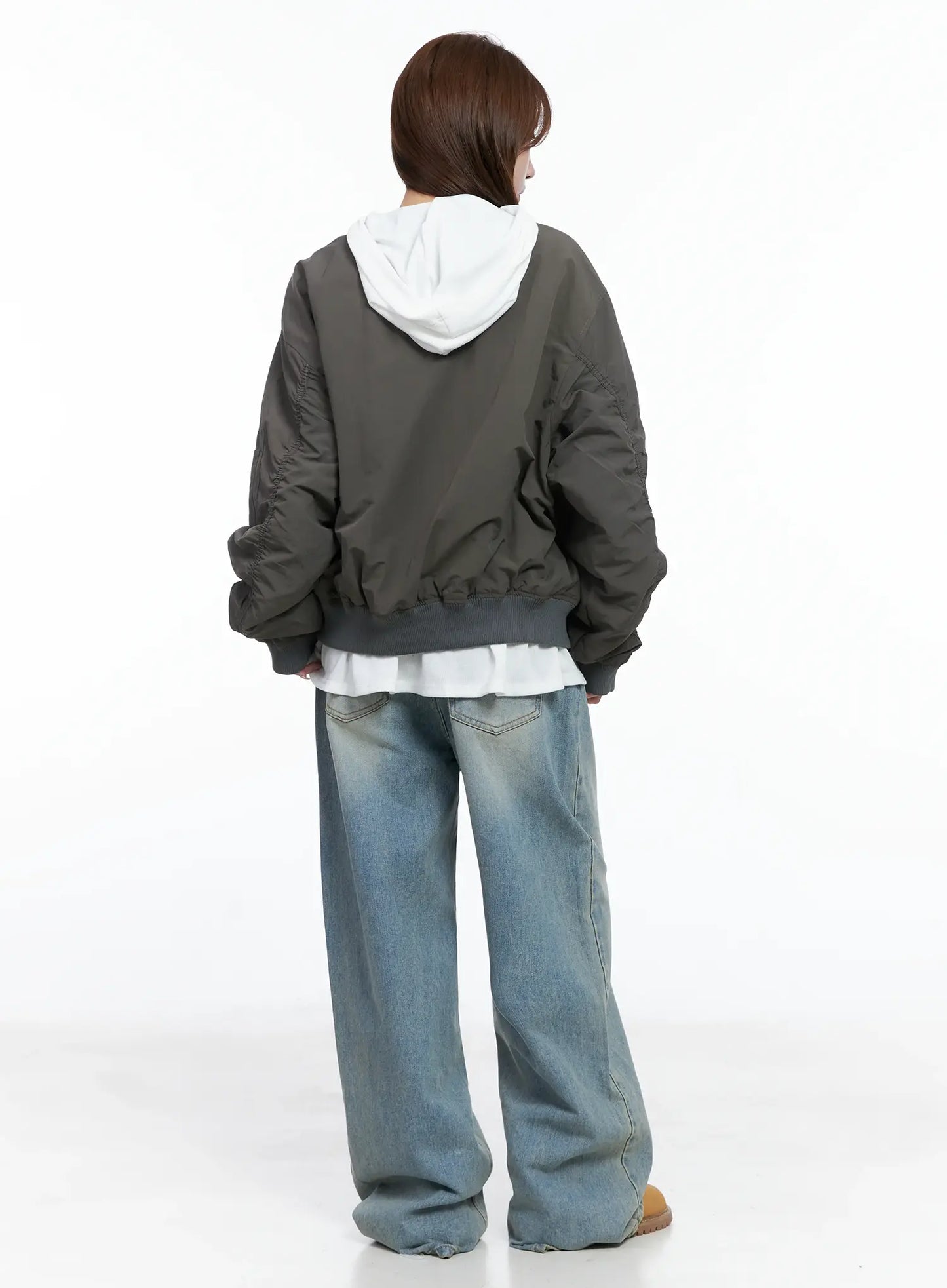 Casual Zip-Up Bomber Jacket CS501