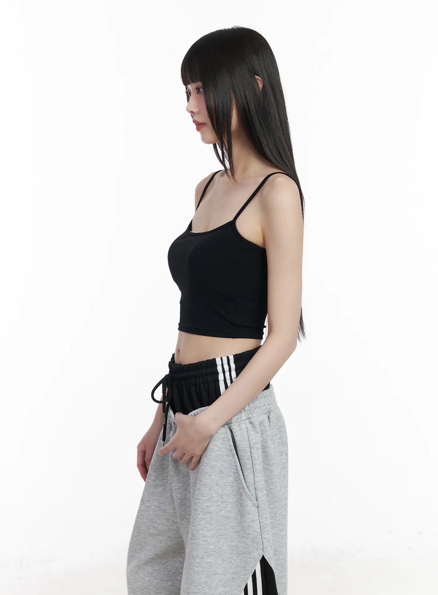 Basic Cropped Tank Top CM525