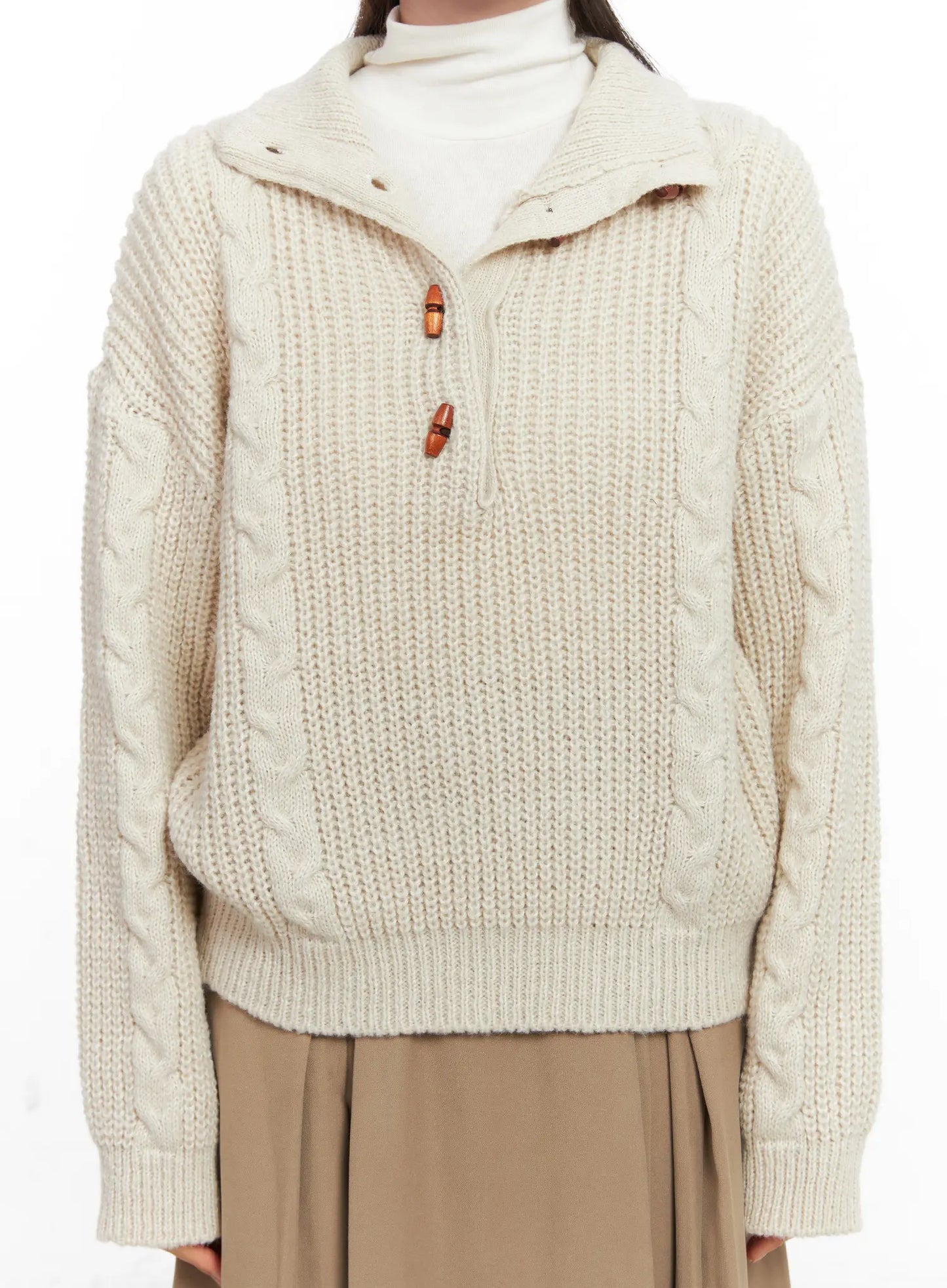 Chunky Knit Pullover CO531
