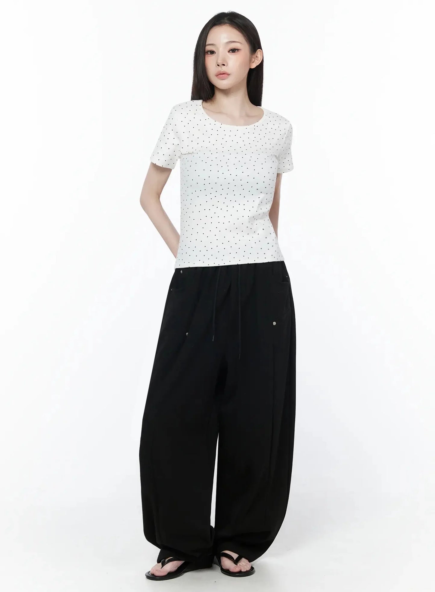 Balloon Fit Sweatpants IU512