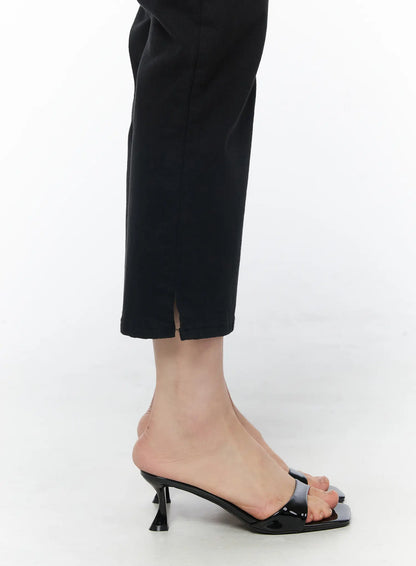 Black Ankle Pants CY527