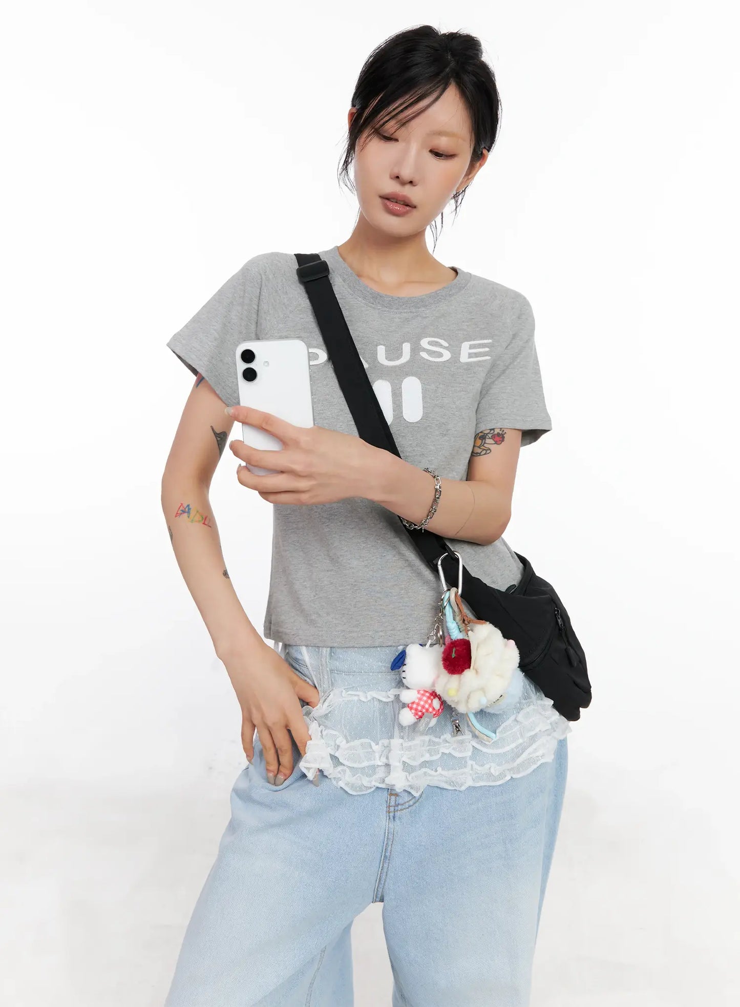 Cherry Puff Keychain CL528