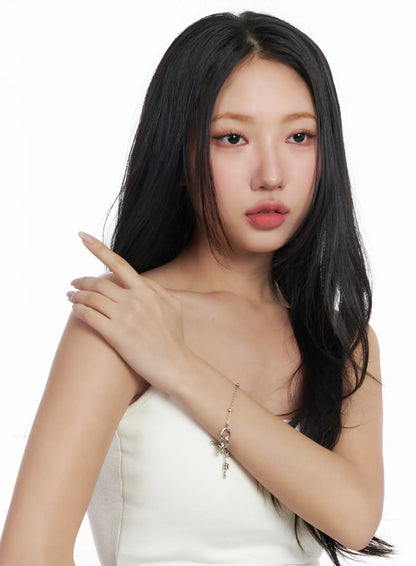 Chunky Chain Link Bracelet CJ515
