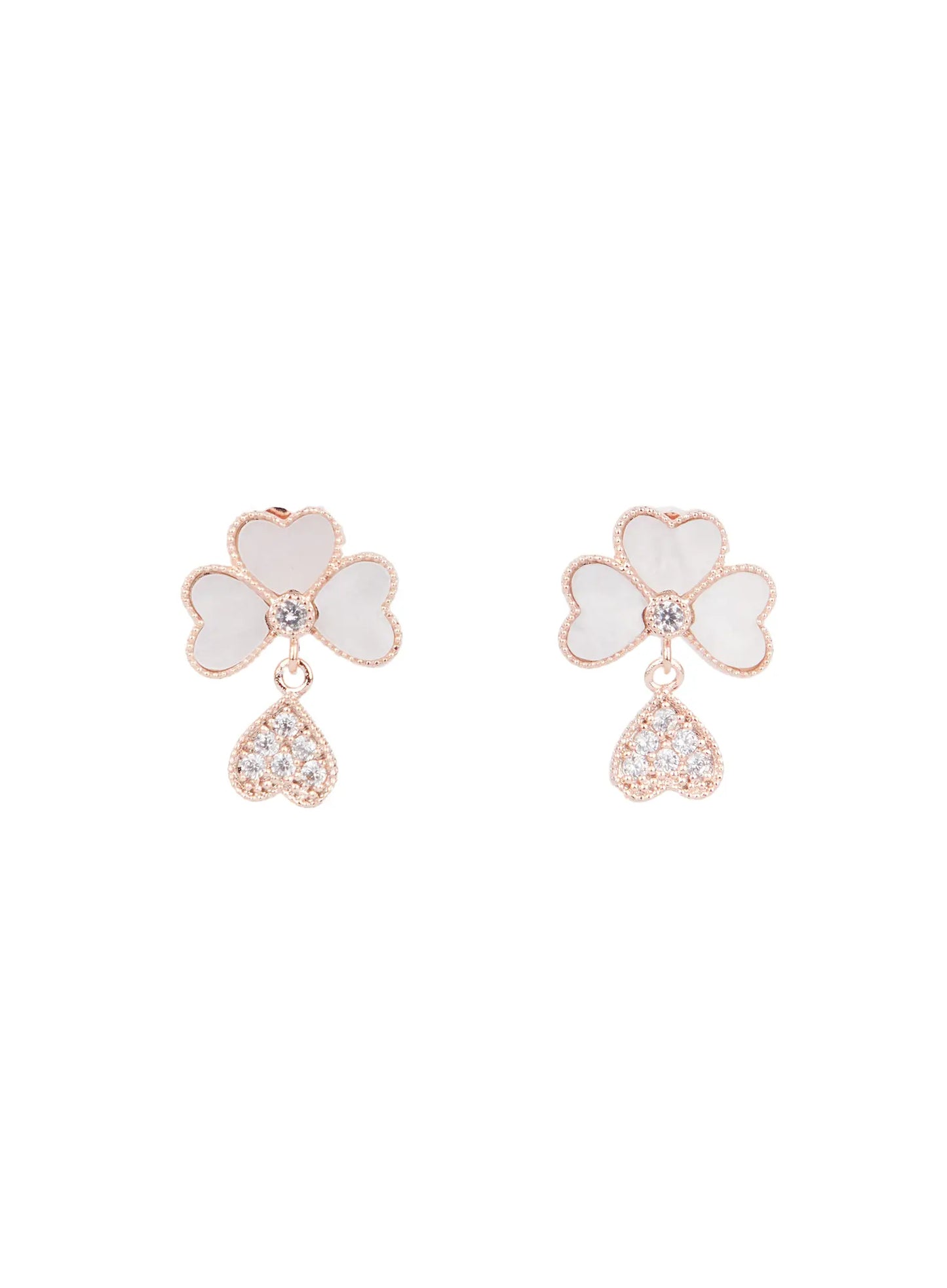 Clover Drop Earrings F502