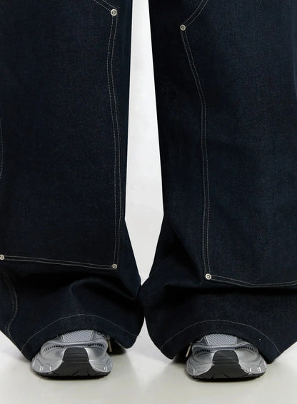 Ashlyn Carpenter Wide-Leg Jeans IJ528