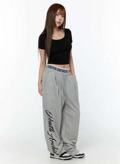 Basic U-Neck Crop Tee CY518