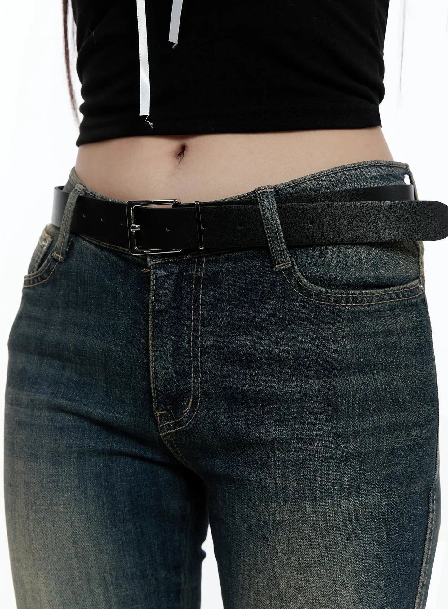 Classic Square Buckle Belt IO520