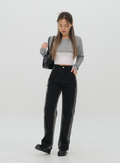 Black Jeans C1002