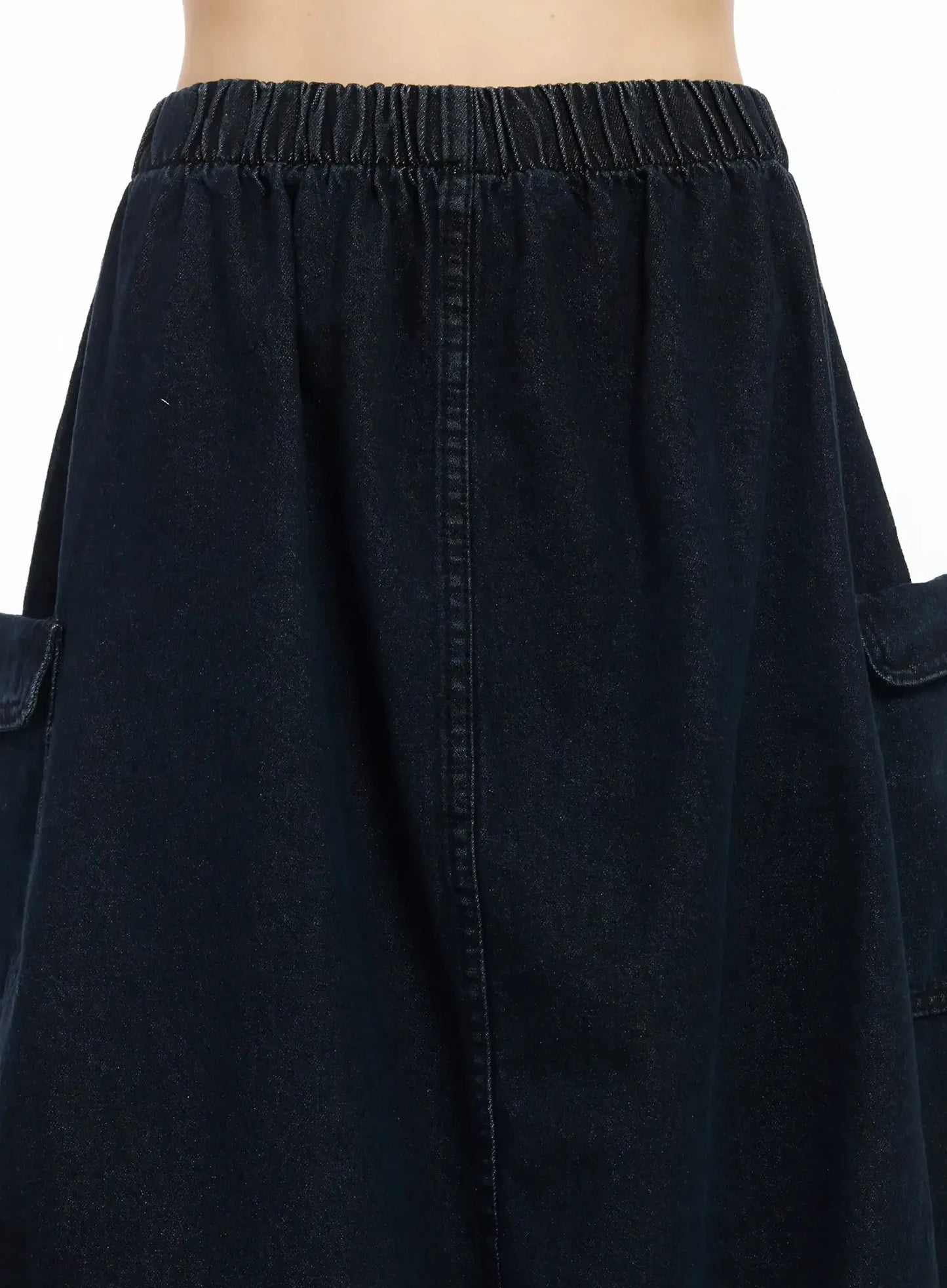 Balloon Denim Skirt IM530