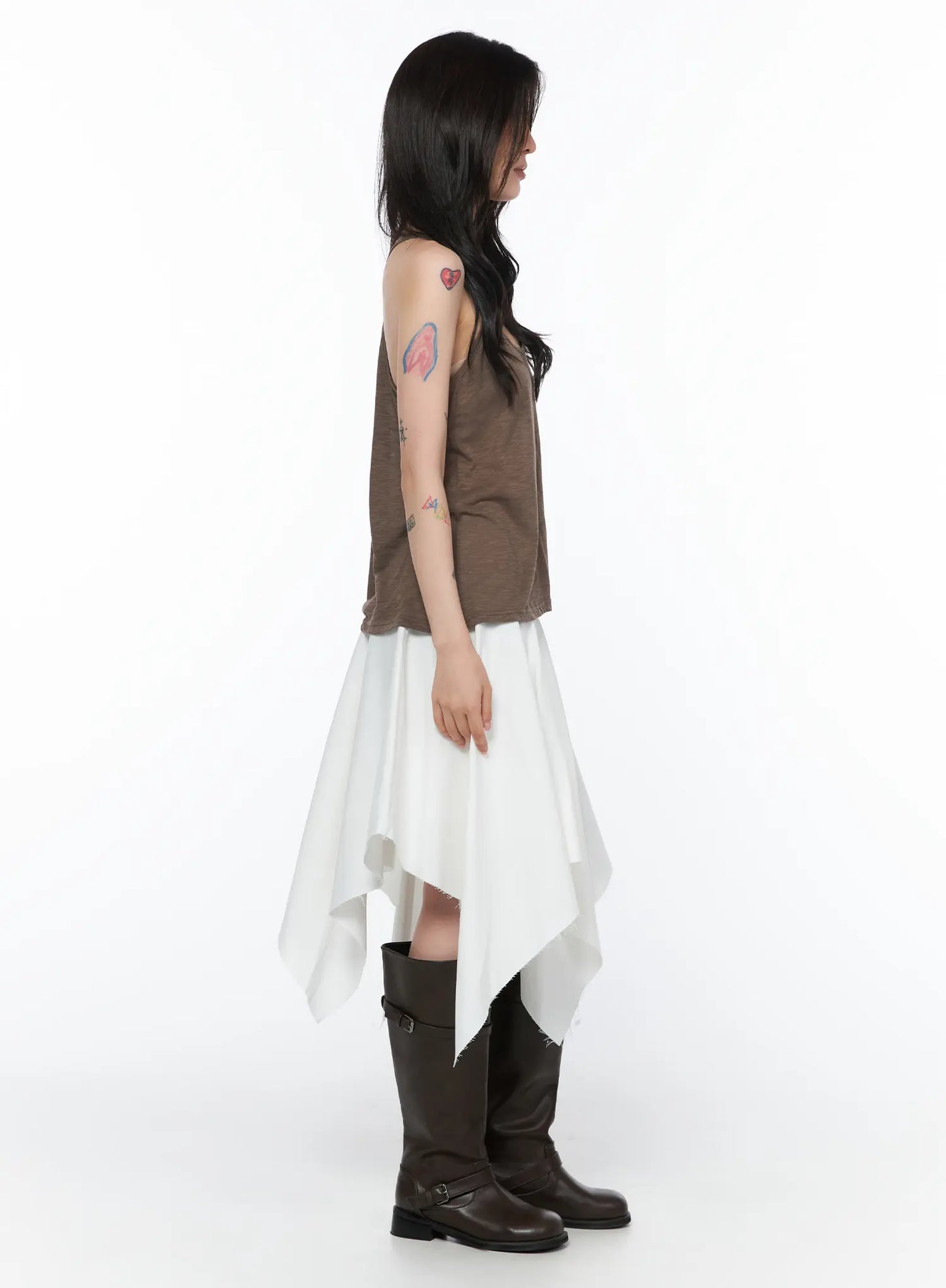 Basic Loose-Fit Tank Top CA527