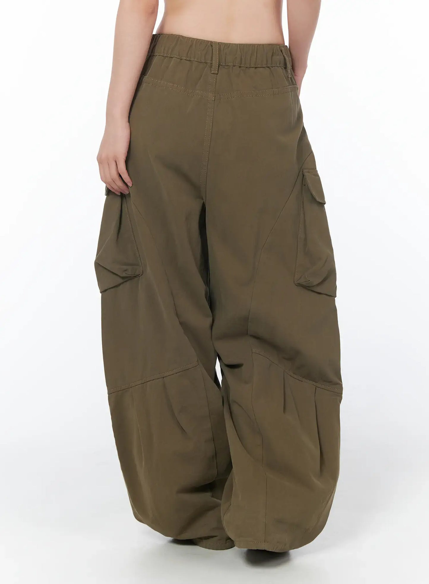 Casual Wide Leg Cargo Pants CY508