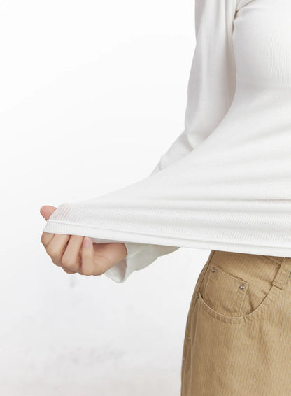 Basic Square Neck Long Sleeve CO531