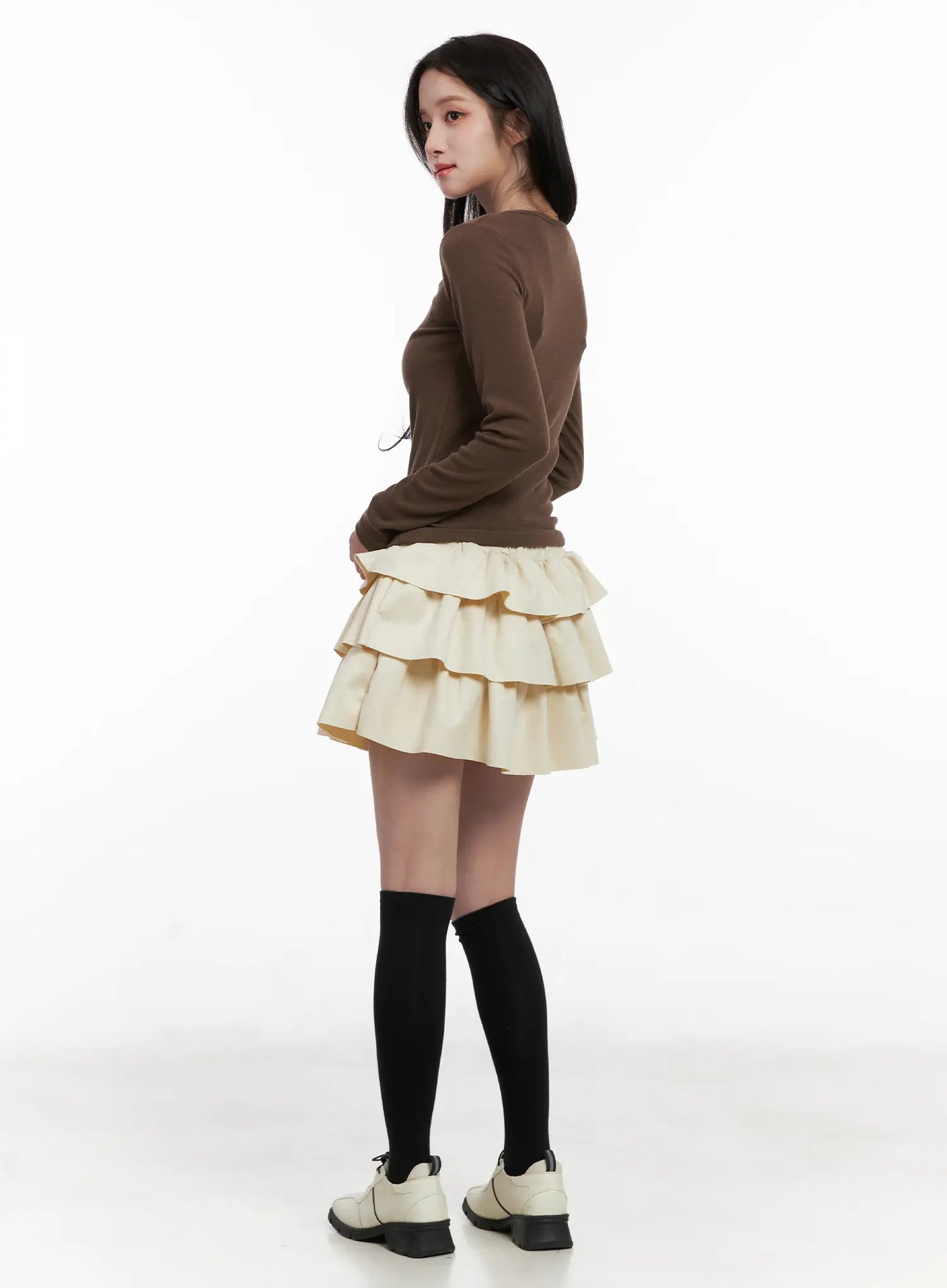 Casual Round Neck Long Sleeve CN526
