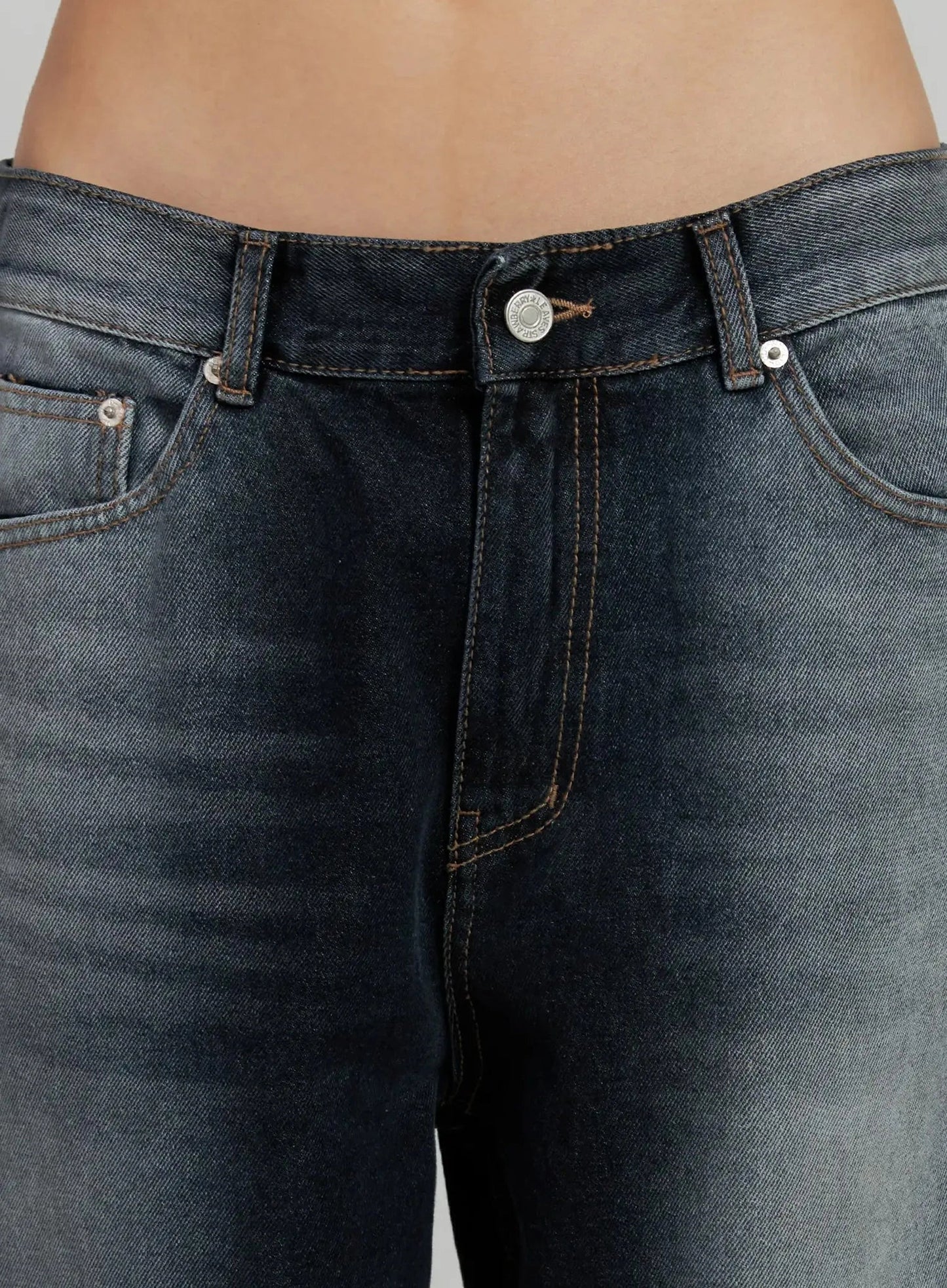 Chaya Washed Wide Jeans IJ505