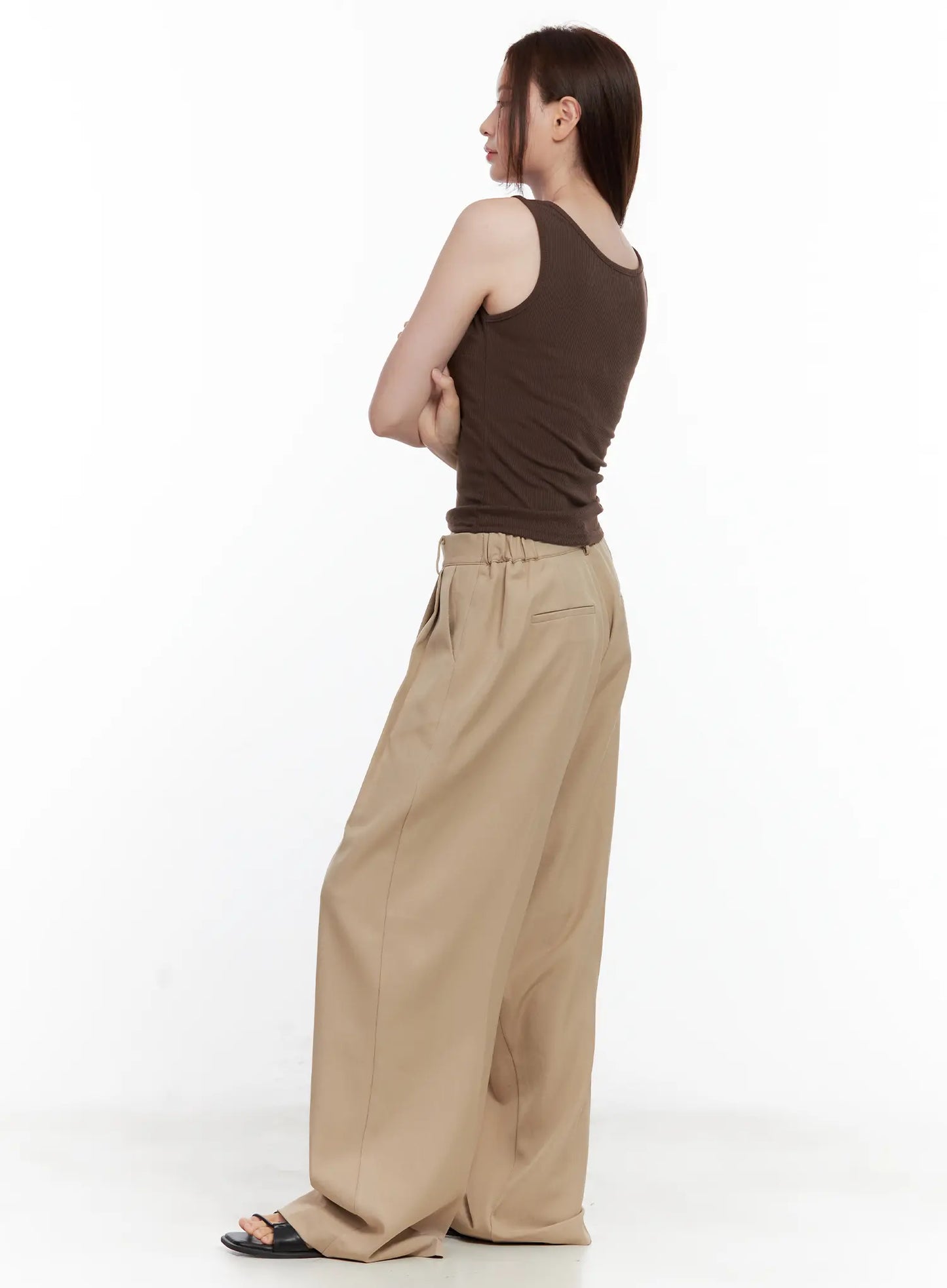 Casual Button Tank CL502