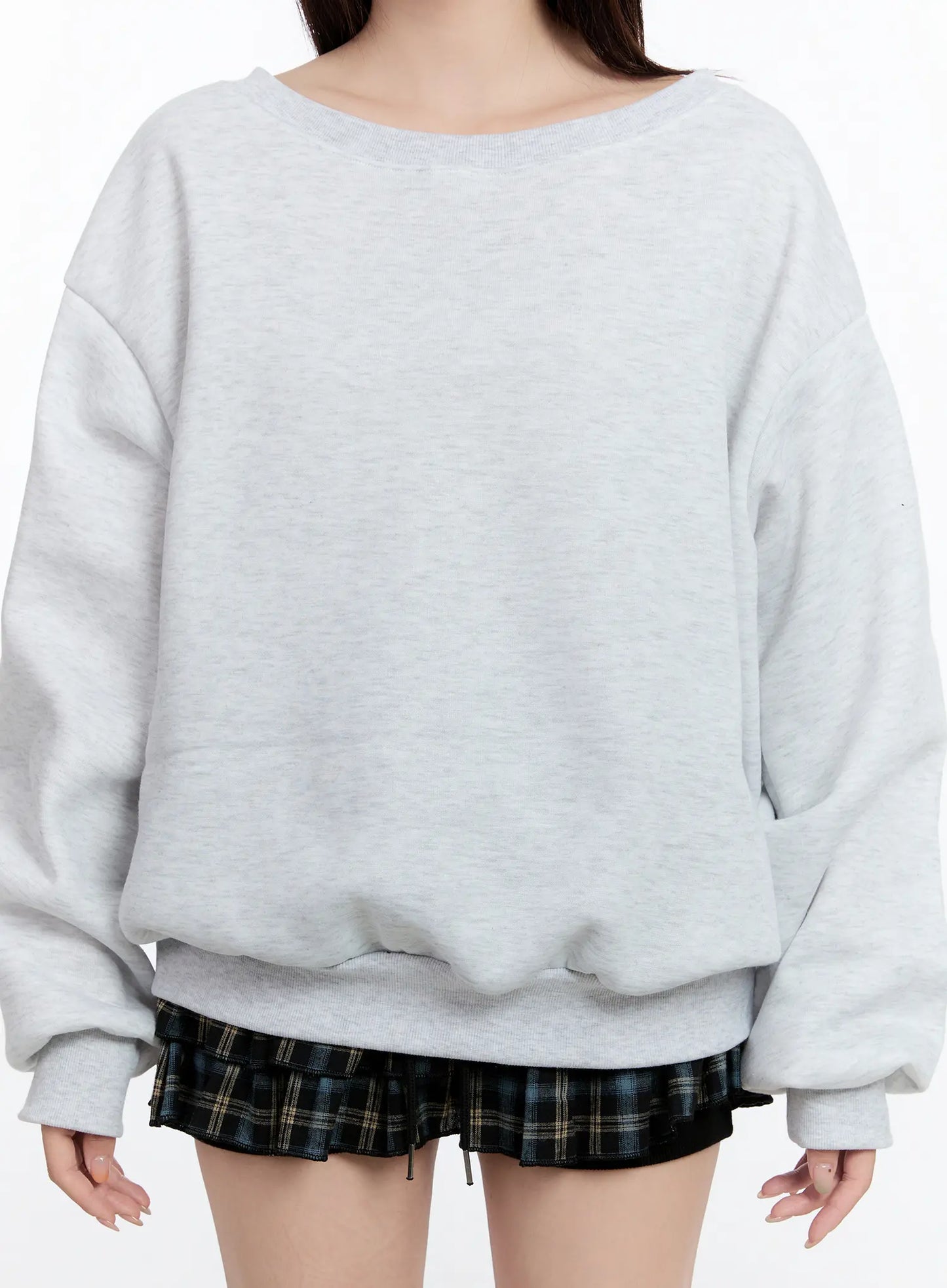 Casual Off-Shoulder Sweatshirt CN524