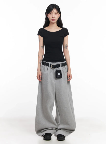 Cap-Sleeve T-Shirt IC503