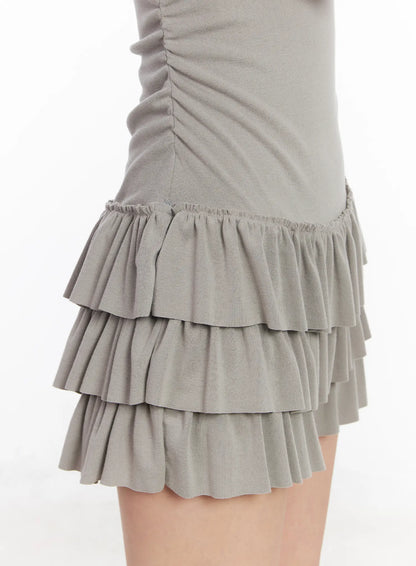 Chic Ruffle Tube Dress CM517