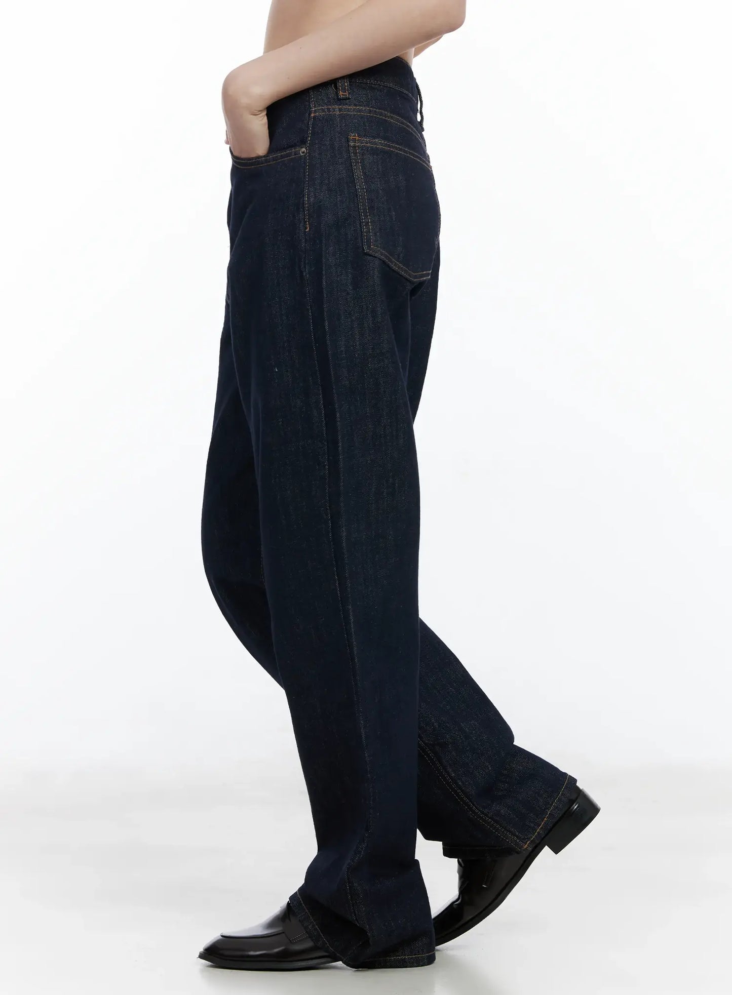 Anai Stitched Wide Leg Jeans IF520