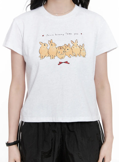 Casual Graphic Tee CA510
