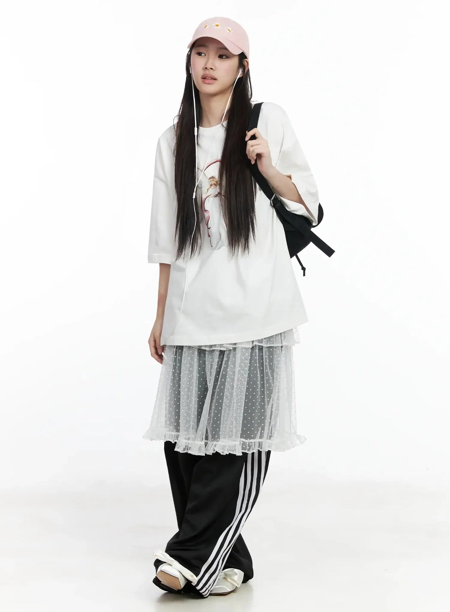 Angel Graphic Oversized T-Shirt IM506