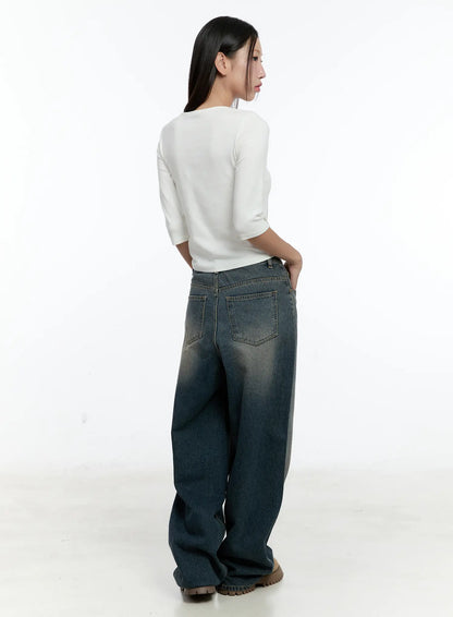 Basic 3/4 Sleeve Top CS517
